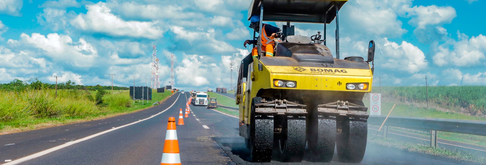 Obra de infraestrutura do Grupo TMRC